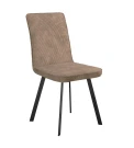 Стул DikLine 208 AN4 капучино, ножки черные Стул DikLine 208 AN4 капучино, ножки черные