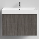 Тумба Эвкалипт, 85 подвесной, Эвкалипт серый Vodok с раковиной в комплекте Тумба Эвкалипт, 85 подвесной, Эвкалипт серый Vodok с раковиной в комплекте