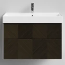 Тумба Катарини, 85 подвесной, Дуб цвет 14 Vodok с раковиной в комплекте Тумба Катарини, 85 подвесной, Дуб цвет 14 Vodok с раковиной в комплекте