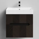 Тумба Элато 60 подвесной, Дуб цвет 20 Vodok с раковиной в комплекте Тумба Элато 60 подвесной, Дуб цвет 20 Vodok с раковиной в комплекте