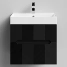 Тумба Элато 60 подвесной, Дуб цвет 27 Vodok с раковиной в комплекте Тумба Элато 60 подвесной, Дуб цвет 27 Vodok с раковиной в комплекте