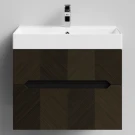 Тумба Элато 70 подвесной, Дуб цвет 14 Vodok с раковиной в комплекте Тумба Элато 70 подвесной, Дуб цвет 14 Vodok с раковиной в комплекте