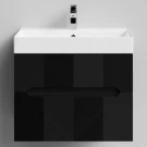 Тумба Элато 70 подвесной, Дуб цвет 27 Vodok с раковиной в комплекте Тумба Элато 70 подвесной, Дуб цвет 27 Vodok с раковиной в комплекте