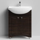 Тумба Адам 65 напольный, Палисандр ПВХ 43101 Vodok с раковиной в комплекте Тумба Адам 65 напольный, Палисандр ПВХ 43101 Vodok с раковиной в комплекте