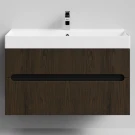 Тумба Бонум, 100 подвесной, Дуб цвет 14 Vodok с раковиной в комплекте Тумба Бонум, 100 подвесной, Дуб цвет 14 Vodok с раковиной в комплекте